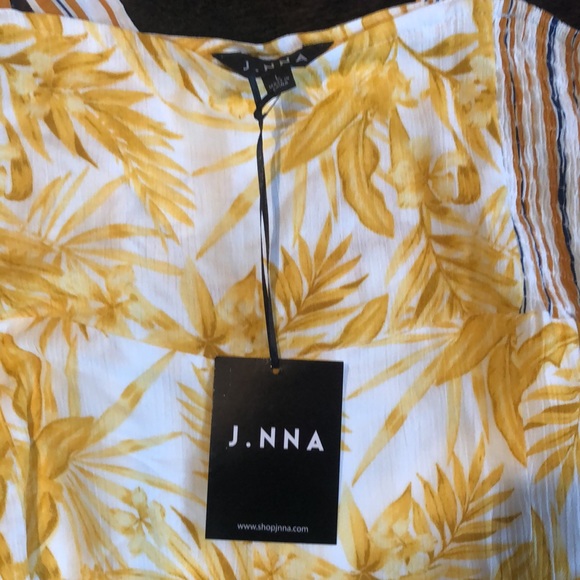 J.nana yellow floral jumpsuit - Picture 4 of 4